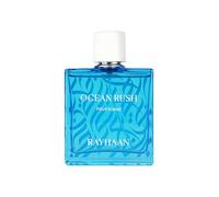Rayhaan Ocean Rush Aqua Collection for Men Eau de Parfum Spray, 3.4 Ounce