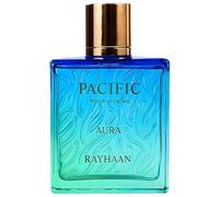 RAYHAAN Pacific Aura - Agrumi, Aromatici, Menta, Ambra, Fresco - Eau de Parfum Spray per Uomo, 100 ml / 3,4 Once