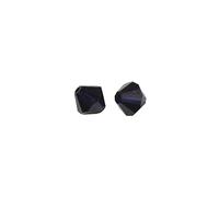 RAYHER 14280388 Filo Perline di Cristallo Swarovski di, 4 mm di Diametro, Barattolo 25 Pezzi mittern. Blu