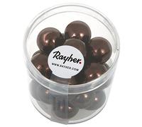 Rayher 14404532 Renaissance - Perle di Cera di Vetro, 12 mm, Confezione da 21 Pezzi