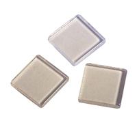Rayher 14540120 - Mosaico in acrilico, 1 x 1 cm, trasparente, 205 pezzi