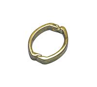Rayher 2229606 - Chiusura a Clip, 25 x 20 mm, 1 Pezzo, Oro