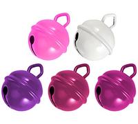 Rayher 25075000 metallo campanelle, 19 mm di diametro, confezione da 5 pezzi, PZ, Rosa Mix