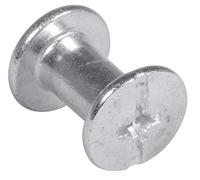 Rayher 25185606 Vite fissaggio speciale, argento, 1,1cm, bus.blis. 8pz