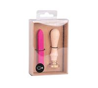 Rayher 29207264 Set sigillo pesce, 2,5cm ø, rosa fuchsia, 1 timbro, 1 cera ca 12g, box blis. 1set