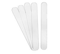Rayher 34460102 Spatola di Plastica, Bianco, 14,8 X 1,8 Cm, 5 Pezzi, Angoli Arrotondati, per Mescolare Materiali Creativi Come Calcestruzzo Creativo, Polvere da Colata Raysin, Resina