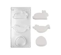 Rayher 36071000 Stampo Per, Plastica, Trasparente, 35 x 10.5 x 3.3 cm