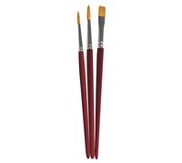 Rayher 37074000 - Set di pennelli Art Assortiti, FSC 100%, Sintetici, Corti