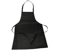 Rayher 38706576 grembiule in cotone, 70 x 95 cm, confezione da 1 pz, Nero