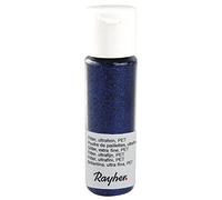 Rayher Flacone Gingillo 39420383 ultrafine PET 20 ml Blu zaffiro