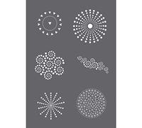 Rayher 45135000 Mascherina serigrafia Dots A5, 1 masch.+1 racla, bus.blis.