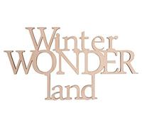 Rayher 46311000 Scritta Legno"Winterwond.."Fsc100%