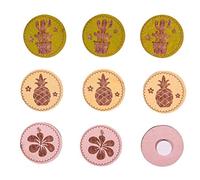 Rayher 46396000 Miniature-legno tropical, 3cm ø