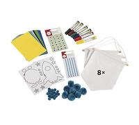 Rayher 53996000 Set creativo mostro, per 8 gagliardetti, box 1set,