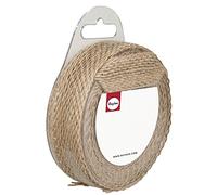 Rayher 55703505 - Nastro di iuta 2,5 cm, rotolo da 4 m, colore: Naturale