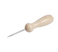 Rayher 6110000 Punteruolo, manico in legno laccato, 1 pz.