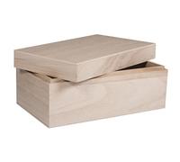Rayher 62815000 Box-Legno con Coperchio, Fscmixcredit