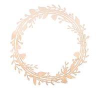 Rayher 62936505 Corona legno, FSCMixCred, 31cm ø, naturale, box 1pz