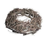 Rayher 65019000 Ghirlanda decorativa, bianco dà©lavà©, 40 cm di diametro, altezza 8 cm