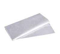 Rayher 67273606 Carta Seta Metallica, Argento