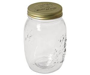 Rayher 68037000 - Coperchio a vite in vetro, 1.000 ml, ø 10,5 cm, 17 cm