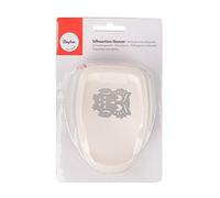 Rayher 69074000, Fustella per sagome di gufo, 3,5 x 4,5 cm, confezione da 1 pz