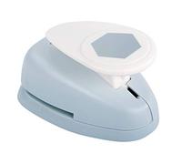 Rayher 69197000 perforatrice creativa esagono, diametro 5,08cm, per lavori creativi con carta e cartoncino, scrapbooking, biglietti d’auguri