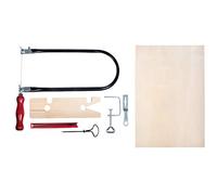 Rayher Set Sega da traforo succhiello, Assortito, incl. tavola compensato, box 1set