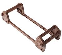 Rayher 7200000 Telaio Per Adulti, Larghezza Tessuto 9,5 cm, In Plastica Resistente, Marrone