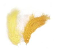 Rayher 85167161 - Miscela di molle morbide, 10-15 cm, 15 pezzi, giallo/W