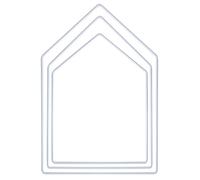 Rayher Anelli Metallici Case Assortiti, Bianco, Ciascun 1x19cm, 23cm, 27.5cm, Box 3Pz, 25223102