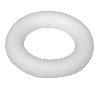 Rayher Anelli Piatti di Polistirolo, 20Cm Ø, 2 Pz Termosigillato, 30159000