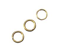 Rayher Anello, 8Mm Ø, Oro, 1Mm, Busta 20Pz, 2224606