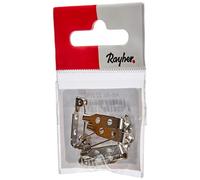 Rayher Base per Spilla, Platino, 20Mm, Bus. 6Pz, 2225521