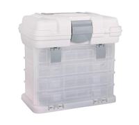 Rayher Box 4 portacassetti assortimento, Colori Misti, 27.5 x 17.5 x 26 cm, 1 scomparto c.coperchio