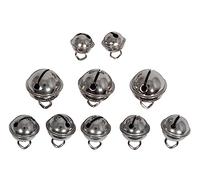 Rayher Campanelle metallo miste, tonde, argento, b2x11mm, 5x15mm, 3x19mm, bus.blis. 10pz, 25225606