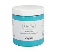 Rayher Chalky, Blu Verde, Barattolo 230ml, 35048407