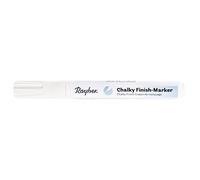 RAYHER Chalky Finish Marker punta tonda 2 - 4 mm, con valvola, colore, bianco, 14.2 x 1.5 x 1.5 cm, 1 pezzo