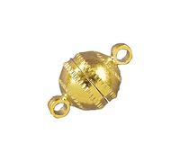 Rayher Chiusura Calamite, Rund, 7Mm Ø, Oro, Busta 1Pz, 2224006