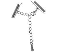 Rayher Chiusura Nastrino, Platino, 20Mm, Busta 1Pz, 2223521