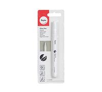 Rayher Colla stick, punta tonda, 1-1,5 mm, per un'applicazione fine, colla stick con colla liquida, 30236000