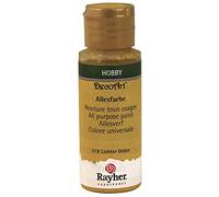 Rayher Colore Acrilico Universale, Ocra Chiara, Flacone 59 M, 38000519