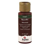 Rayher Colore Acrilico Universale, Rosso Borgogno, Flacone 59 M, 38000297