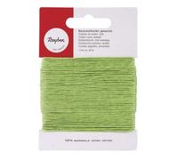 Rayher Cordoncino Cotone.Cerato, Verde Maggio, 1Mm, Cart. 20M, 5169185