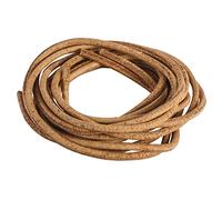 Rayher Cordoncino Cuoio, Bue, 2Mm Ø, Beige, 100Cm, Busta 2 Pz, 8300903