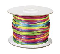 Rayher Cordoncino di Raso, Assortiti, 2 Mm Ø, Rotolo 50 M, 5137549