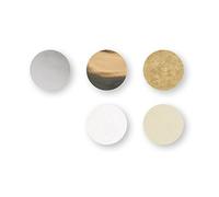 Rayher - Coriandoli, 2 cm, Silber/Gold/Creme/Weiß, 30 g