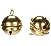 Rayher Deco-Campanelli di Metallo (Tondi), Oro, Busta 2 Pz, 2503506