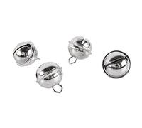 Rayher Deco-Campanelli di Metallo (Tondi), Platino, Busta 4 Pz, 2504321