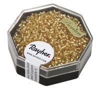 Rayher Delica Rocailles, 1,6Mm Ø, Topazio Chiaro, 6G, con Interno Argento, Scatolina, 14762807